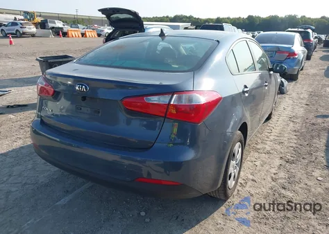 2016 Kia Forte Lx from USA, damaged, VIN KNAFK4A68G5568876